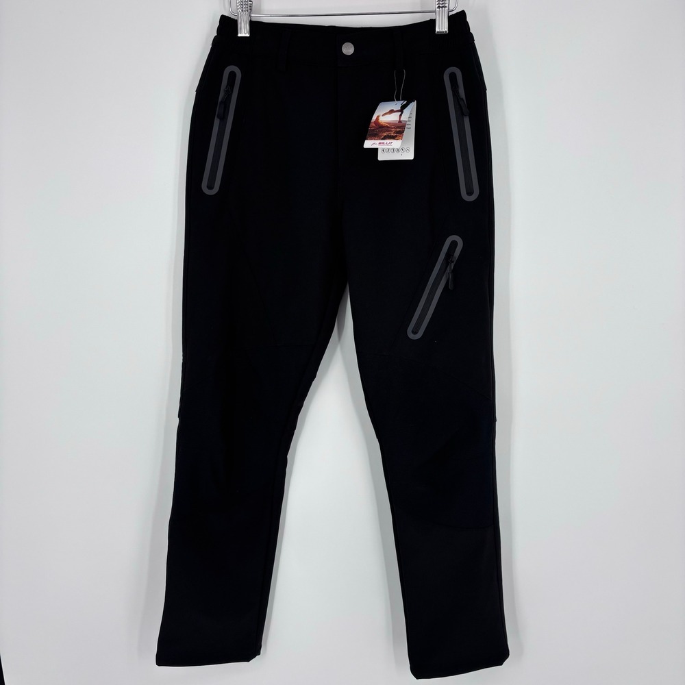 Willit Winter Hiking Pants Women XS Black Waterproof Fleece Lined Insulated NEW